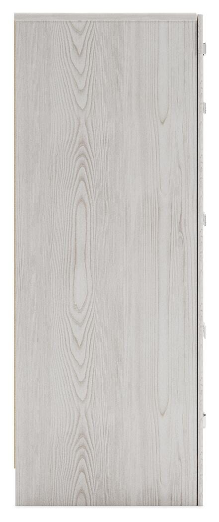Altyra Dresser in White, alternate side view