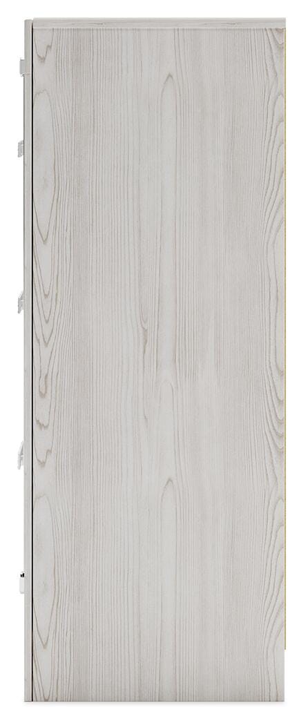 Altyra Dresser in White, side view