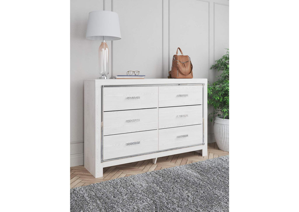 Altyra Queen Panel Bed with Dresser