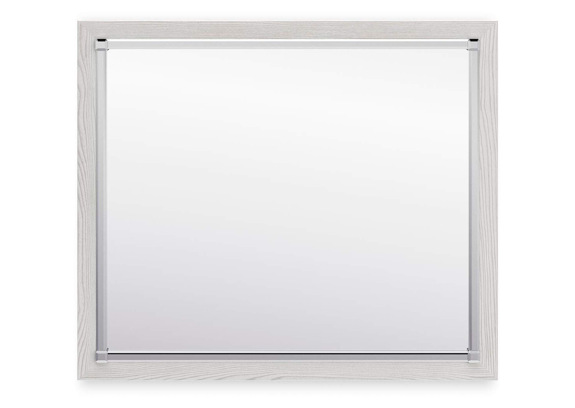 Altyra Twin Panel Bed, Dresser and Mirror front view
