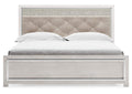Lawroy King Panel Bed, Dresser, Mirror and Nightstand
