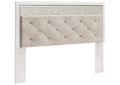 Altyra King Panel Headboard Bed with Dresser