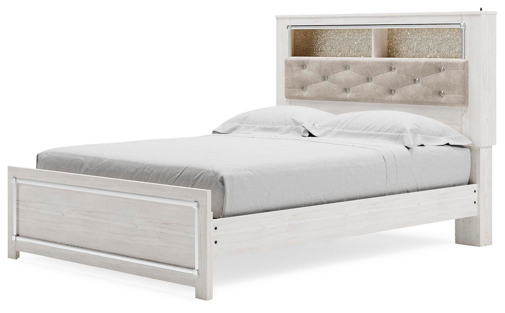 Altyra Queen Panel Bookcase Bed - image 4