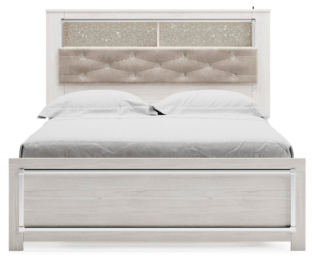 Altyra Queen Panel Bookcase Bed - image 3