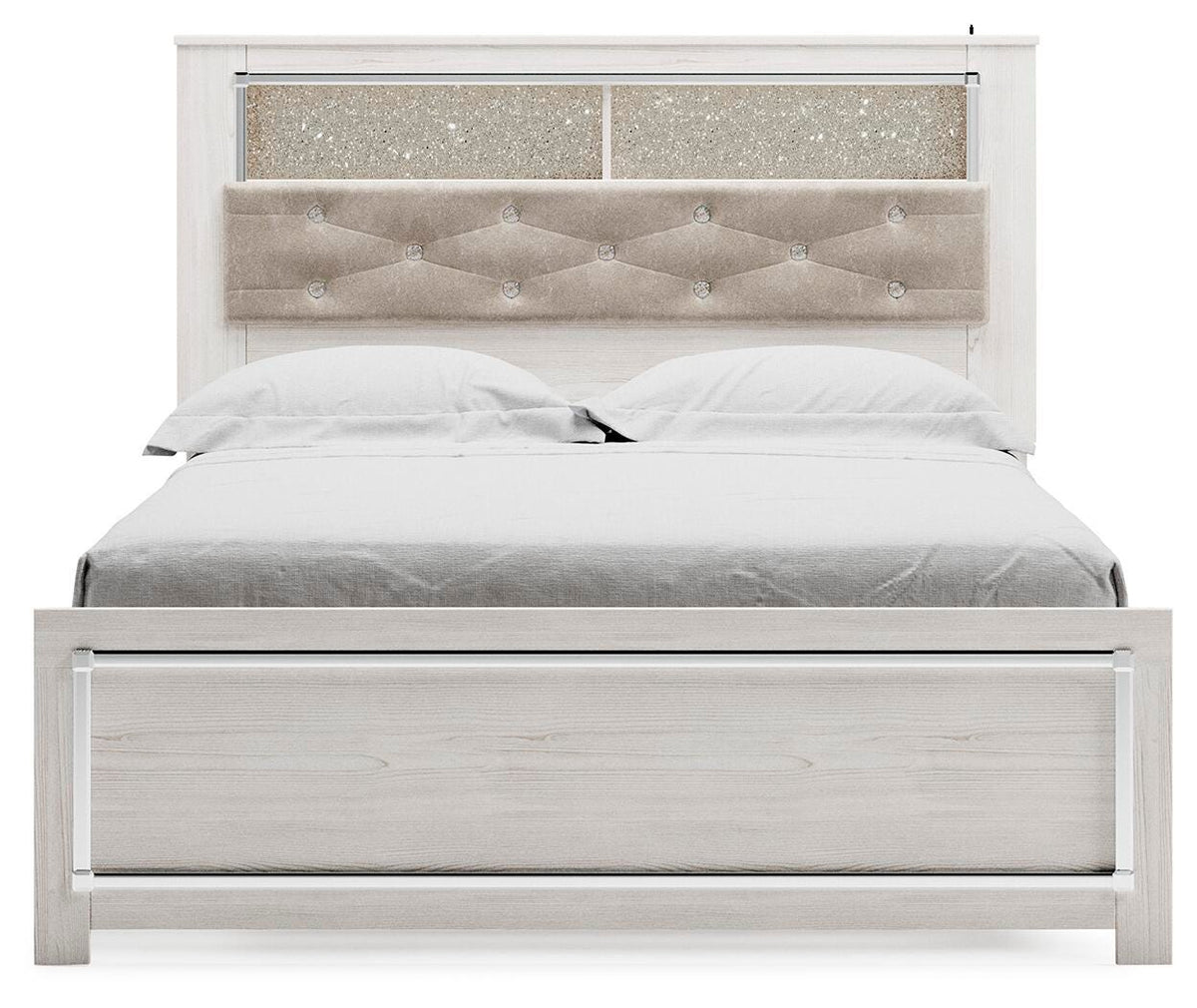 Altyra Queen Panel Bookcase Bed - image 3