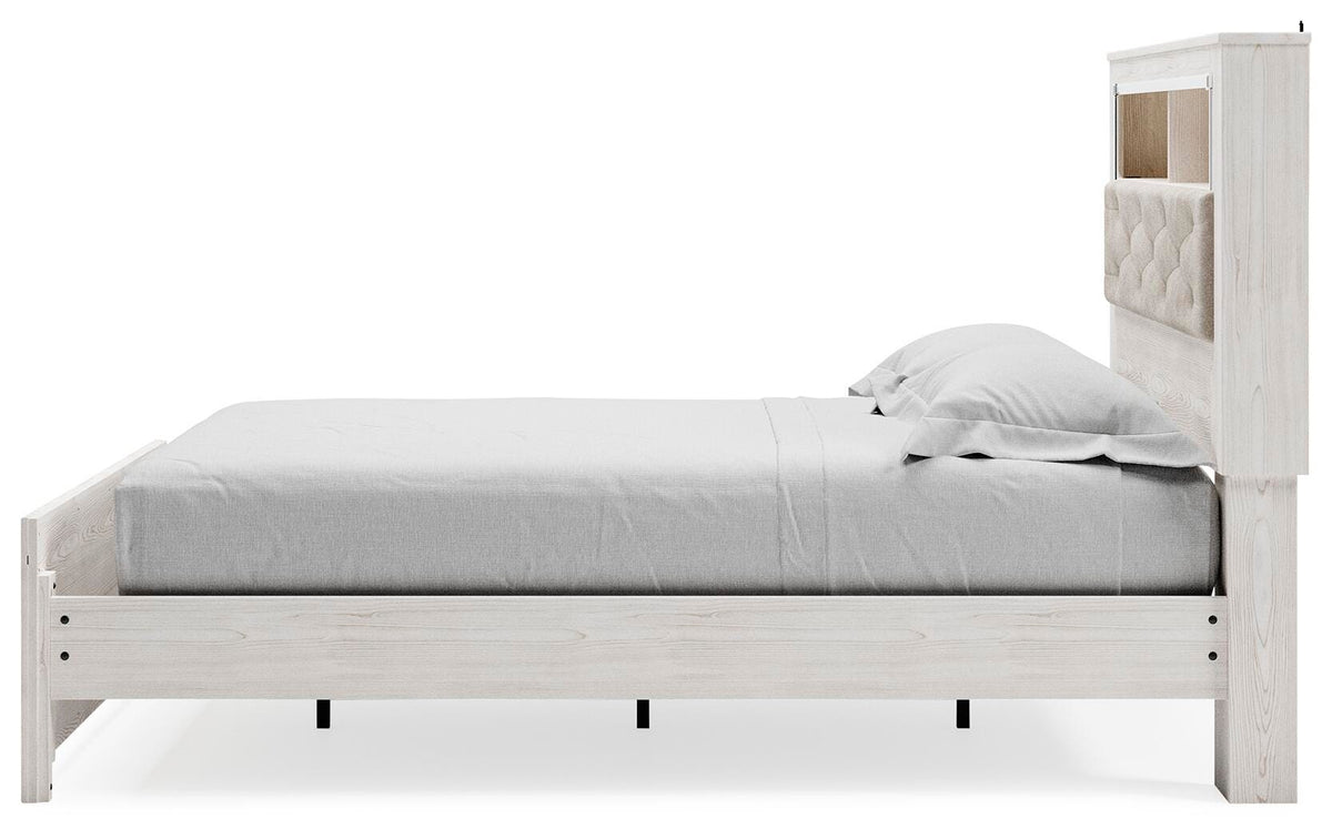 Altyra Queen Panel Bookcase Bed - image 7