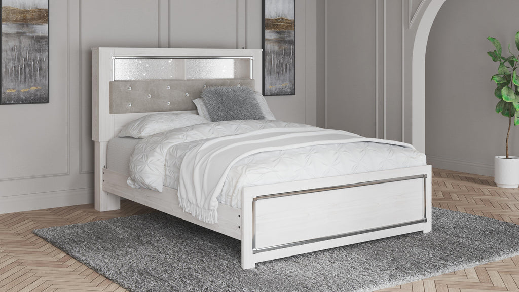 Altyra Queen Panel Bookcase Bed - image 1