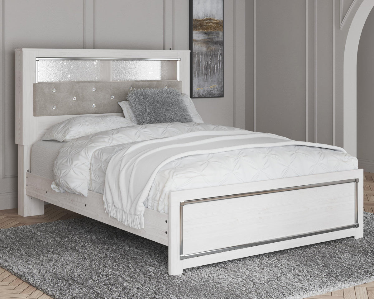 Altyra Queen Panel Bookcase Bed - image 2