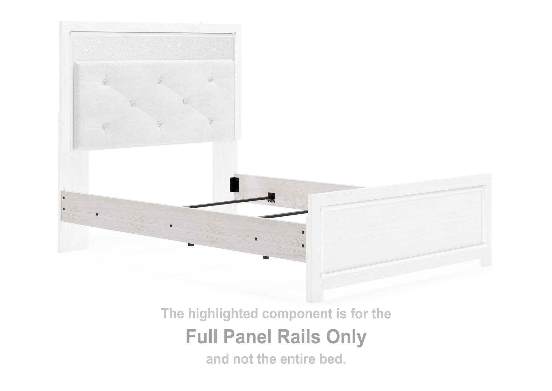 Altyra Full Panel Bed, Dresser and Mirror