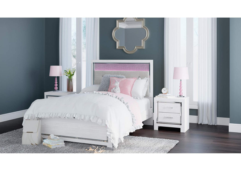 Altyra Full Panel Bed, Dresser and Mirror