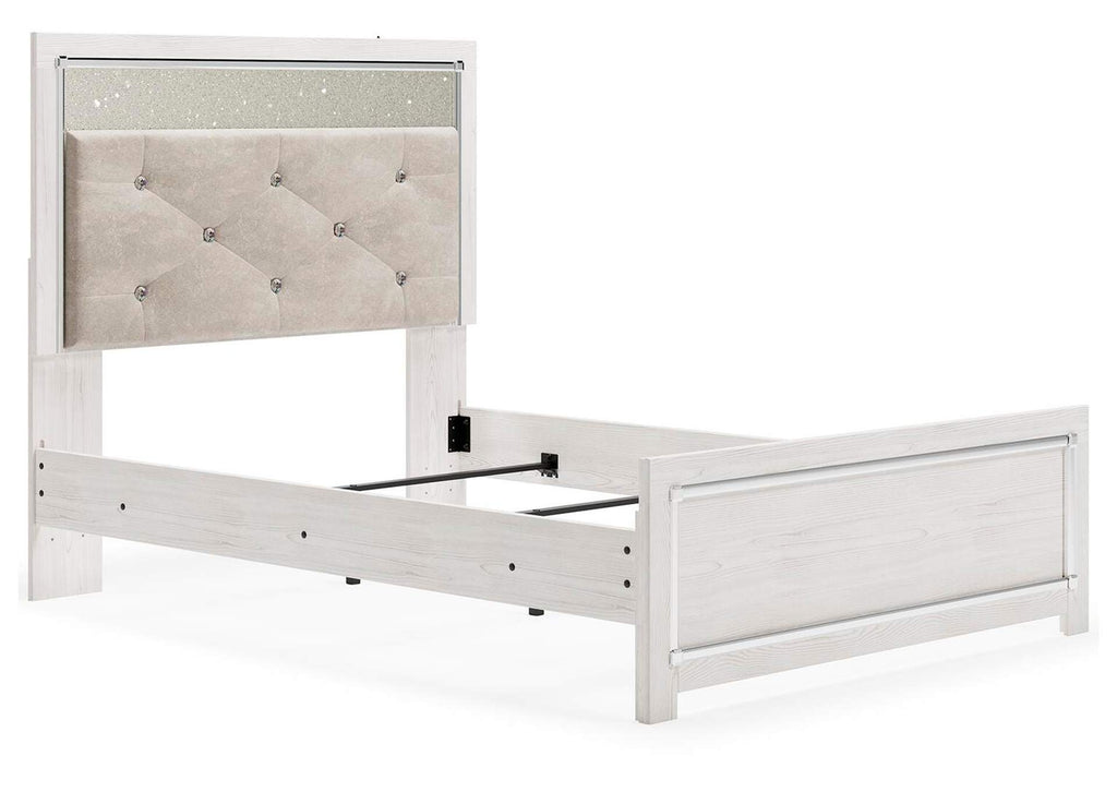 Altyra Full Panel Bed angled view