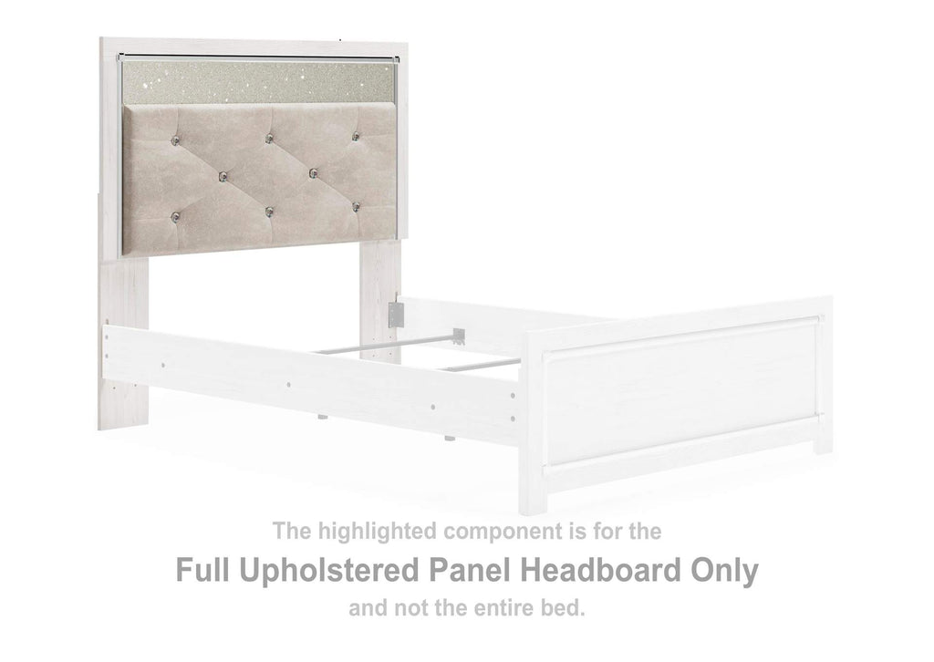 Altyra Full Panel Bed, Dresser and Mirror
