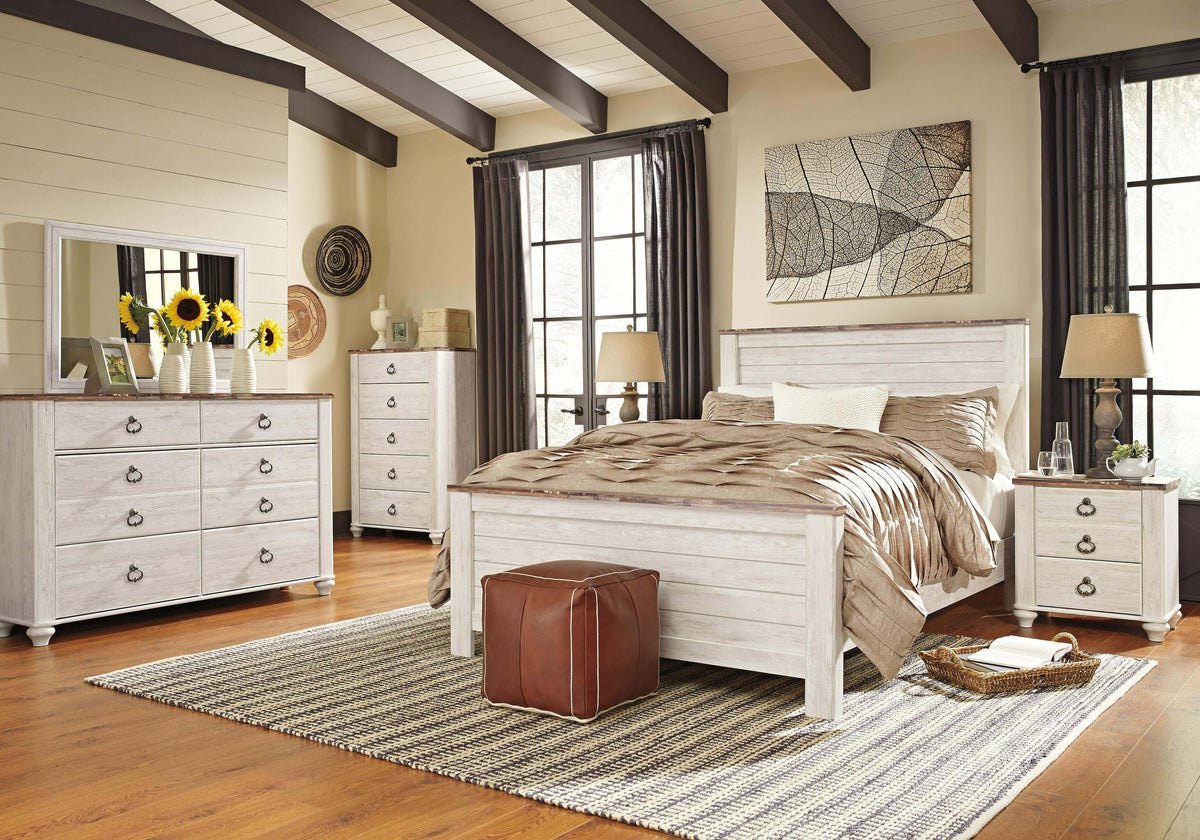 Willowton Queen Panel Bed - image 19