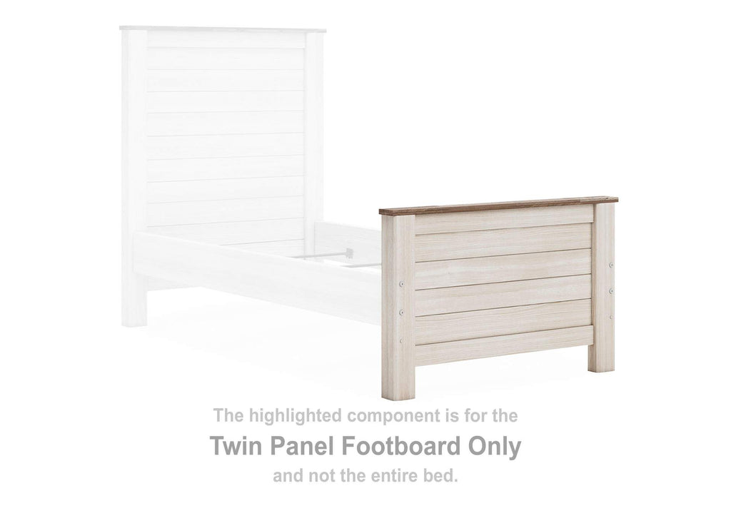 Willowton Twin Panel Bed