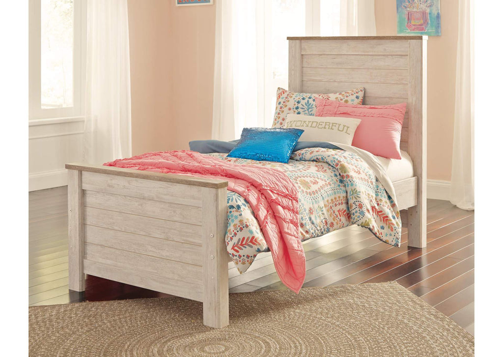 Willowton Twin Panel Bed room view