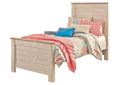 Willowton Twin Panel Bed with Nightstand