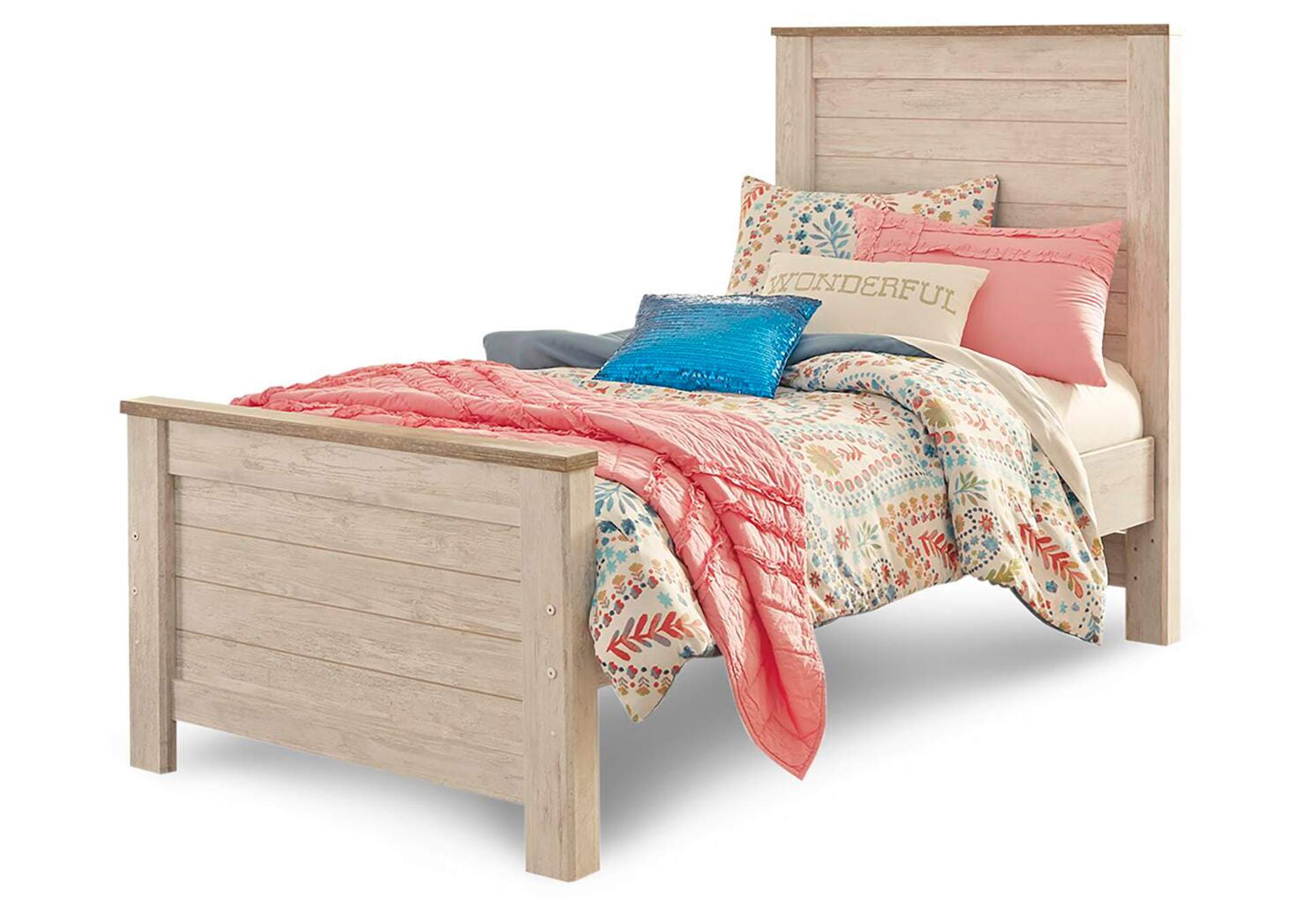 Willowton Twin Panel Bed