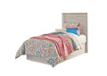 Willowton Twin Panel Headboard Bed with Mirrored Dresser, Chest and Nightstand