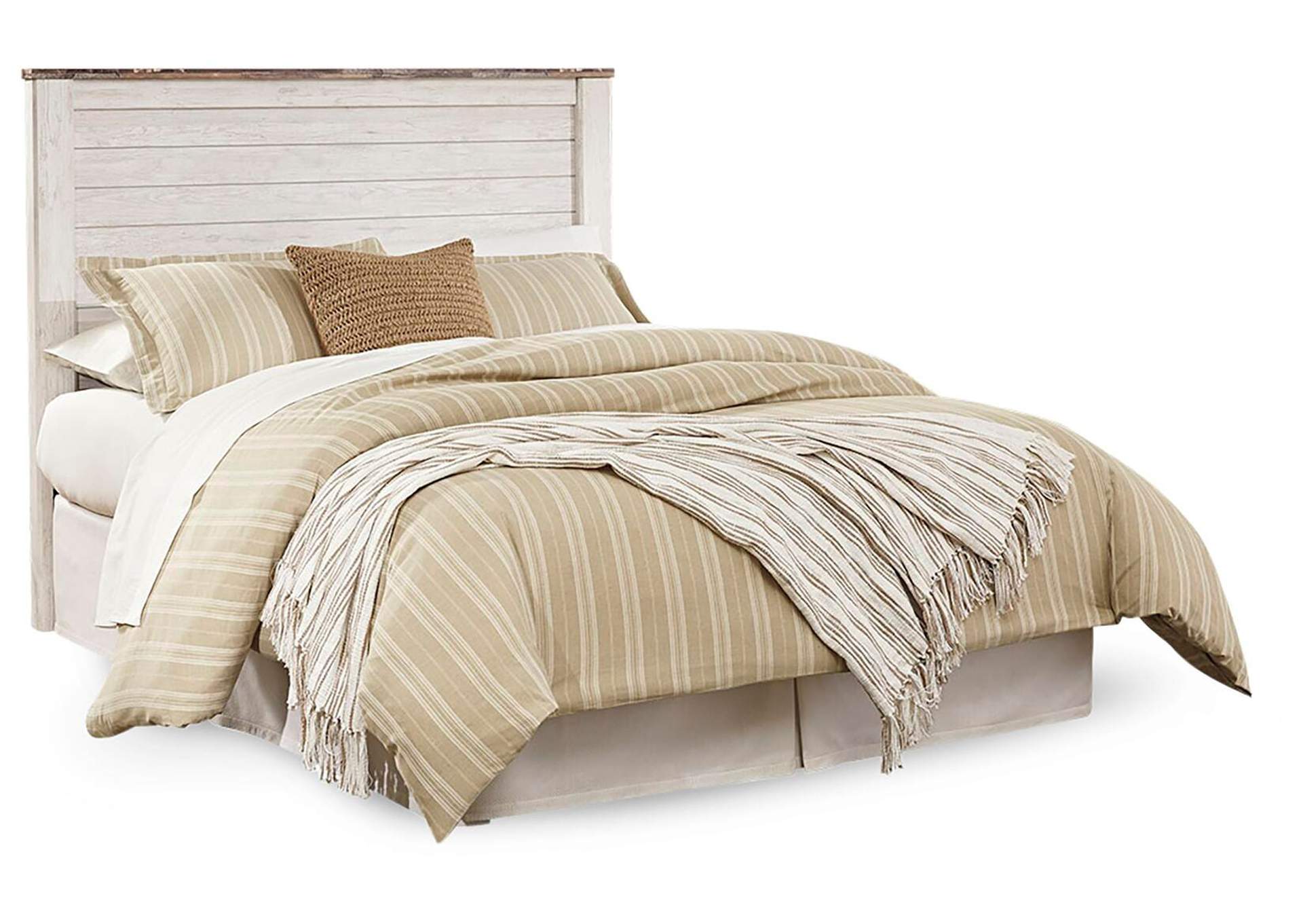 Willowton Queen Panel Bed, Dresser and Mirror