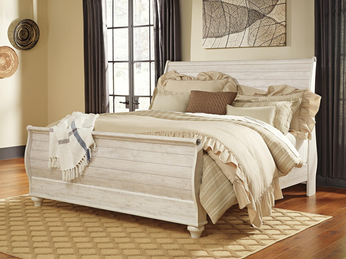Willowton King Sleigh Bed - image 2