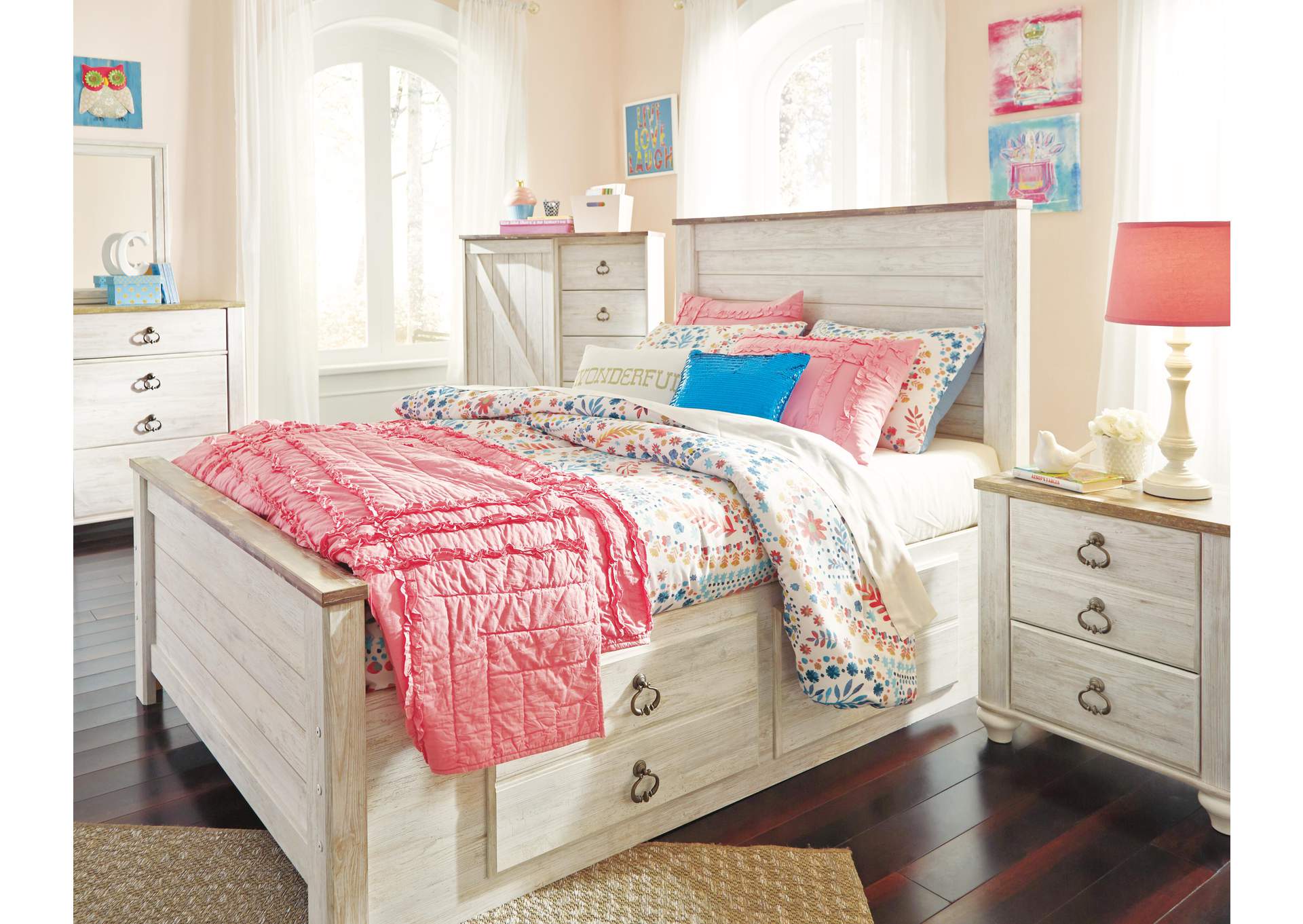 Willowton Full Panel Headboard