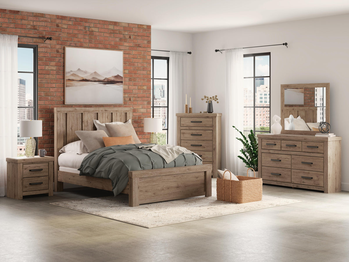 Oliandon Dresser in Light Brown, alternate view 10