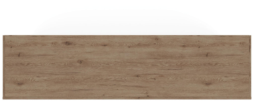 Oliandon Dresser in Light Brown, top view