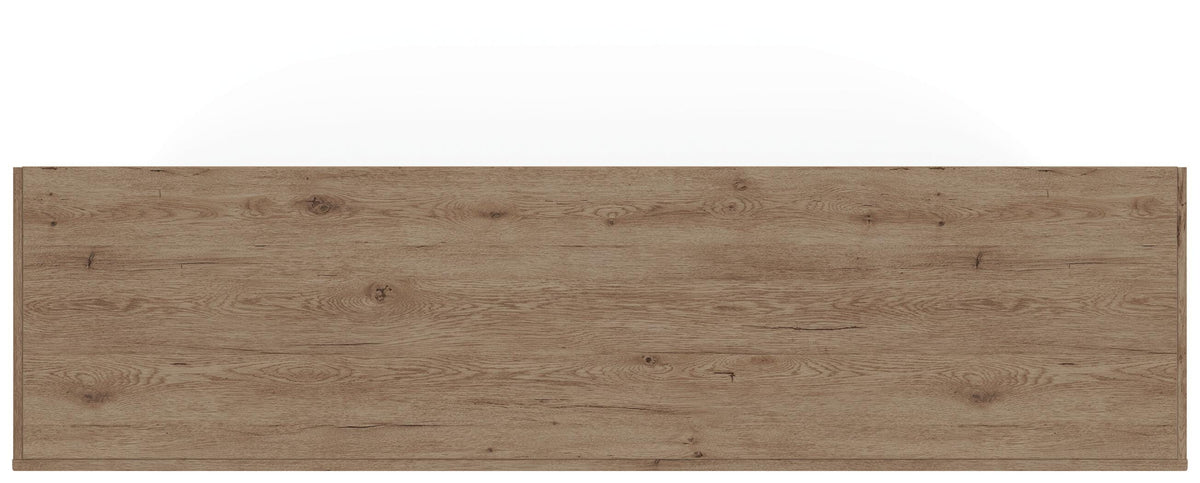 Oliandon Dresser in Light Brown, top view