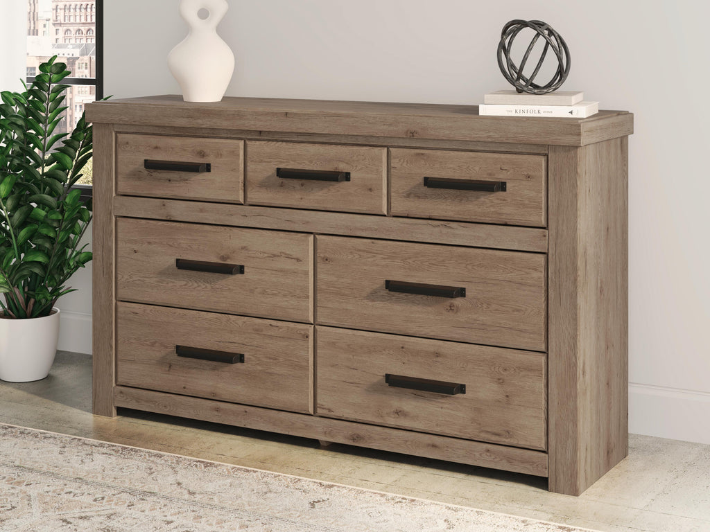 Oliandon Dresser in Light Brown, alternate view 3