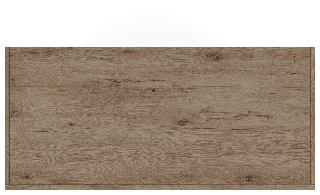 Oliandon Chest of Drawers in Light Brown, top view