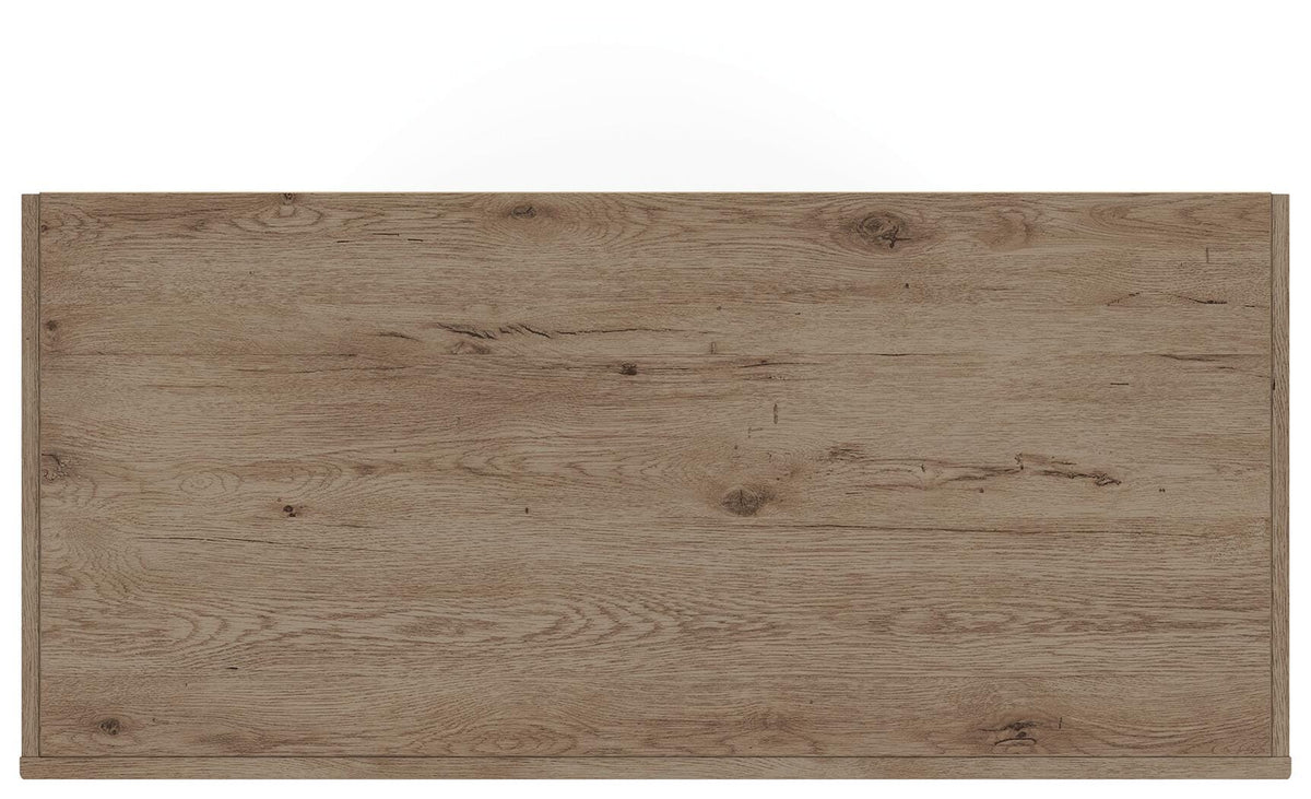 Oliandon Chest of Drawers in Light Brown, top view