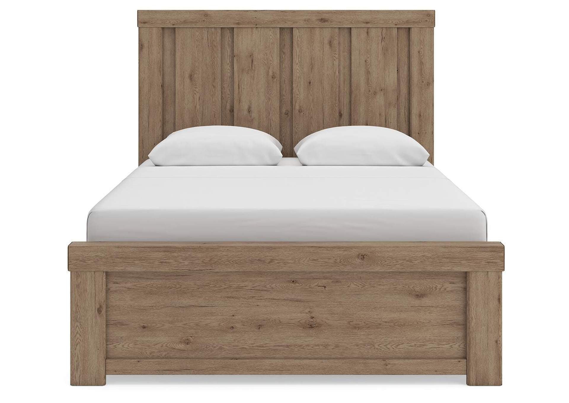 Garistyn Queen Panel Bed, Dresser and Mirror