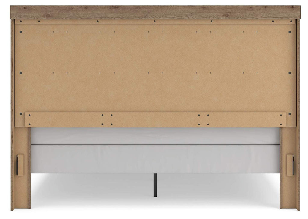 Garistyn King Panel Bed, Dresser and Mirror