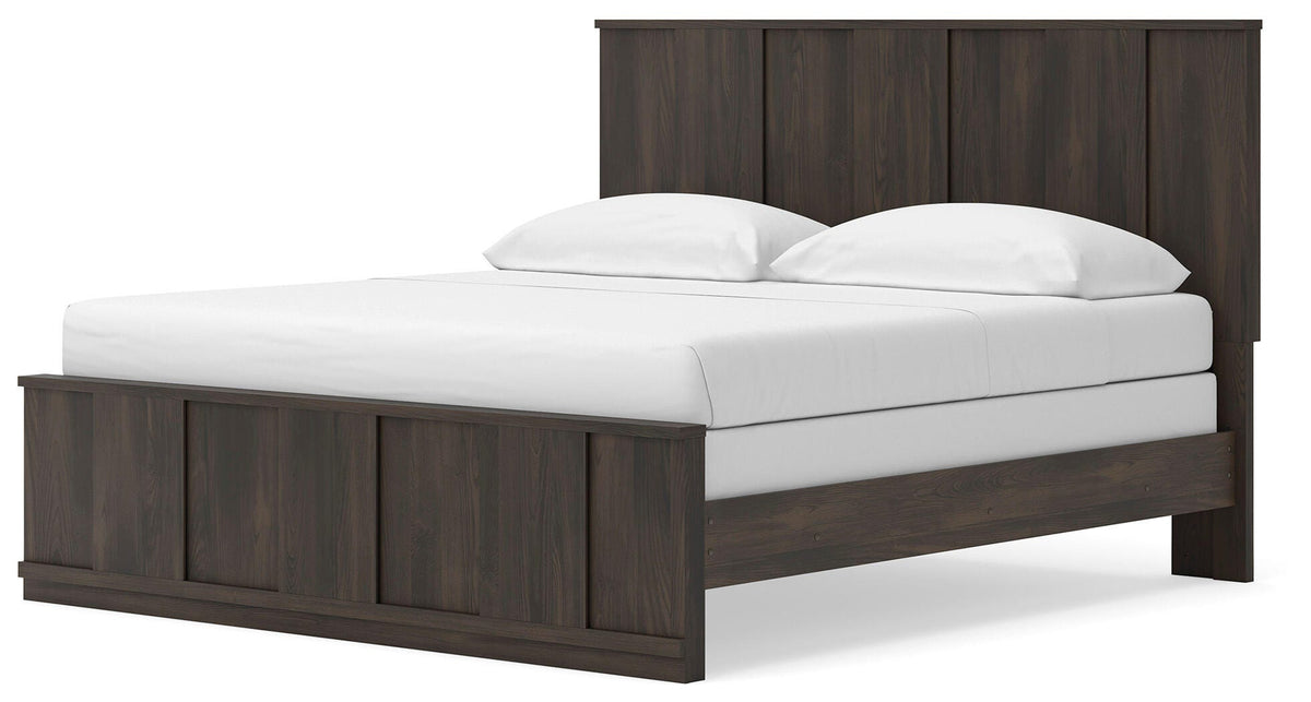 Shaehartin King Panel Bed, alternate angle view