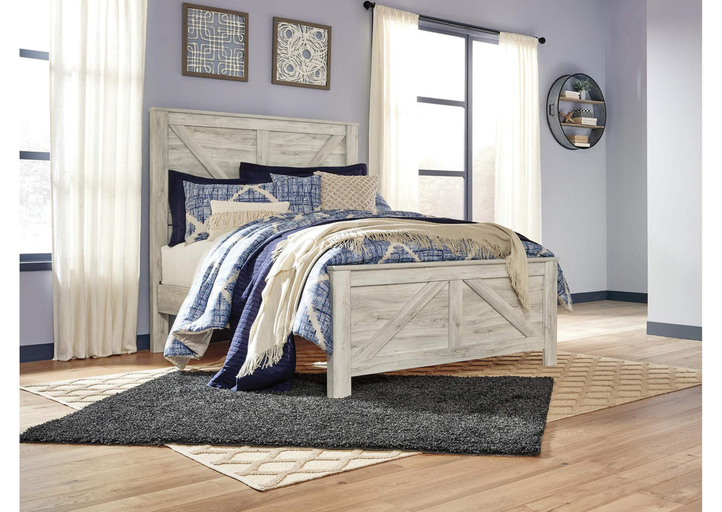 Bellaby Queen Panel Bed with Mattress