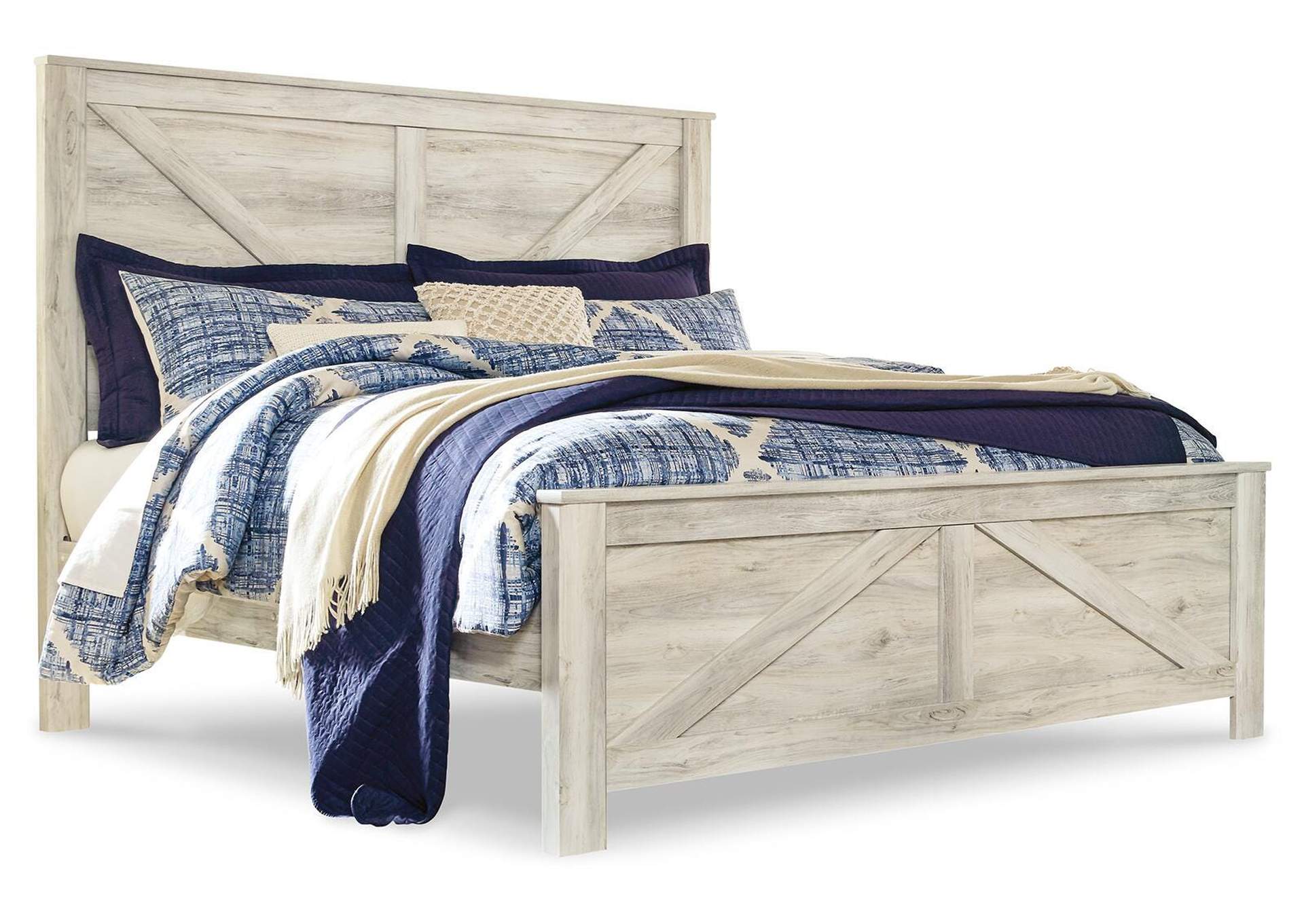 Bellaby King Crossbuck Panel Bed