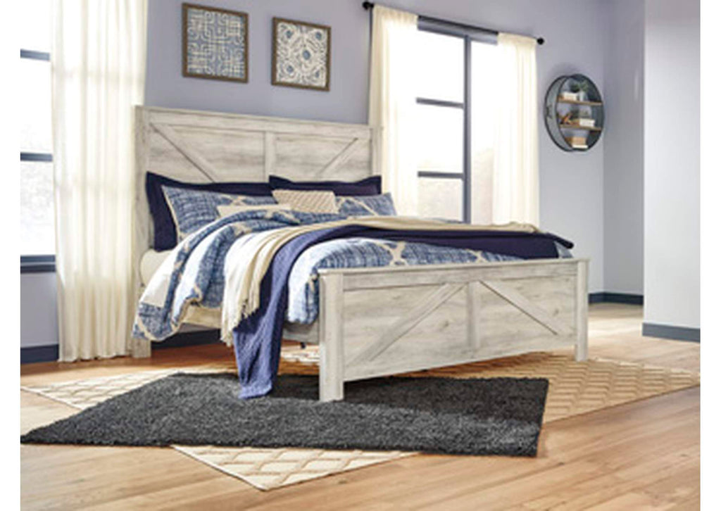 Bellaby King Crossbuck Panel Bed