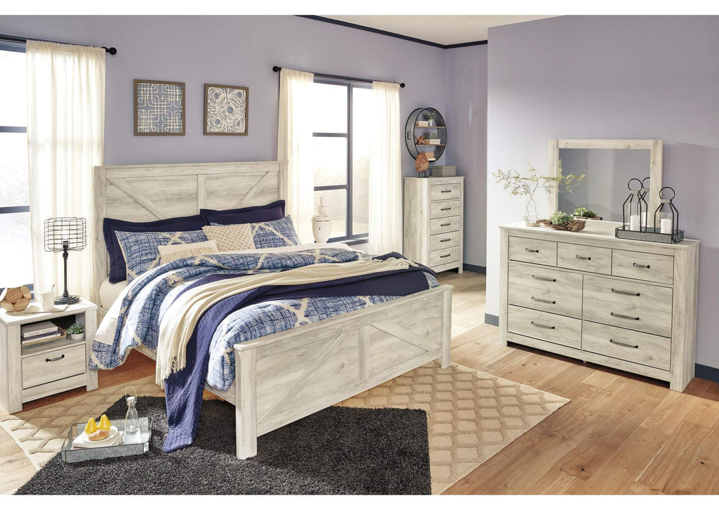 Bellaby King Crossbuck Panel Bed