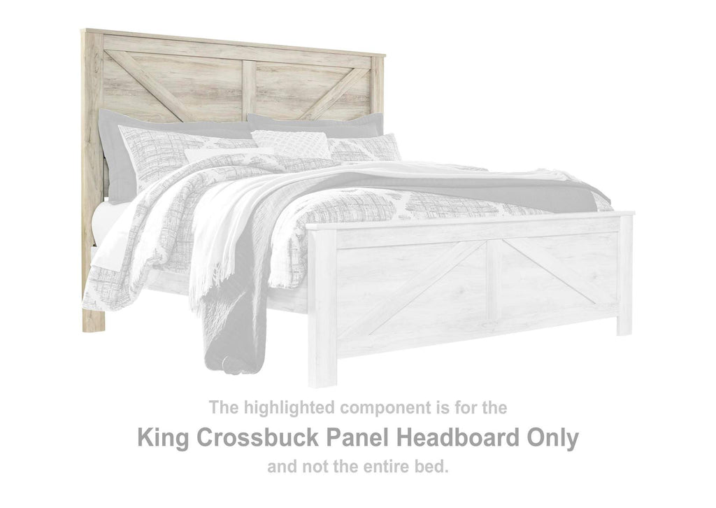 Bellaby King Crossbuck Panel Bed