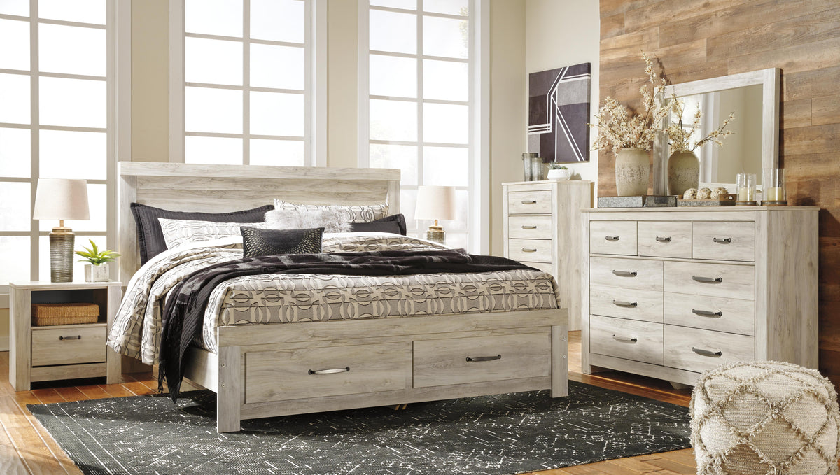 Bellaby King Platform Bed with 2 Storage Drawers - image 5