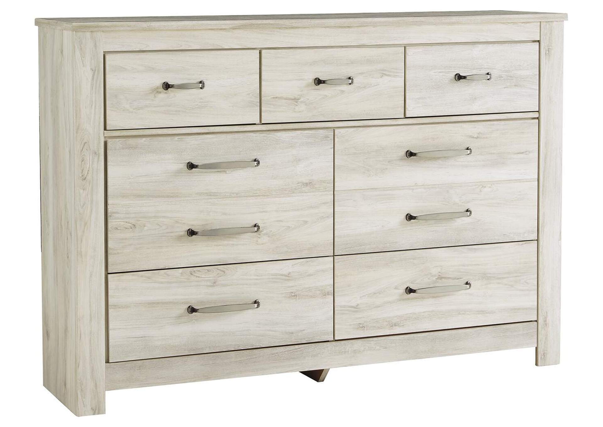 Bellaby Queen Crossbuck Panel Bed with Dresser