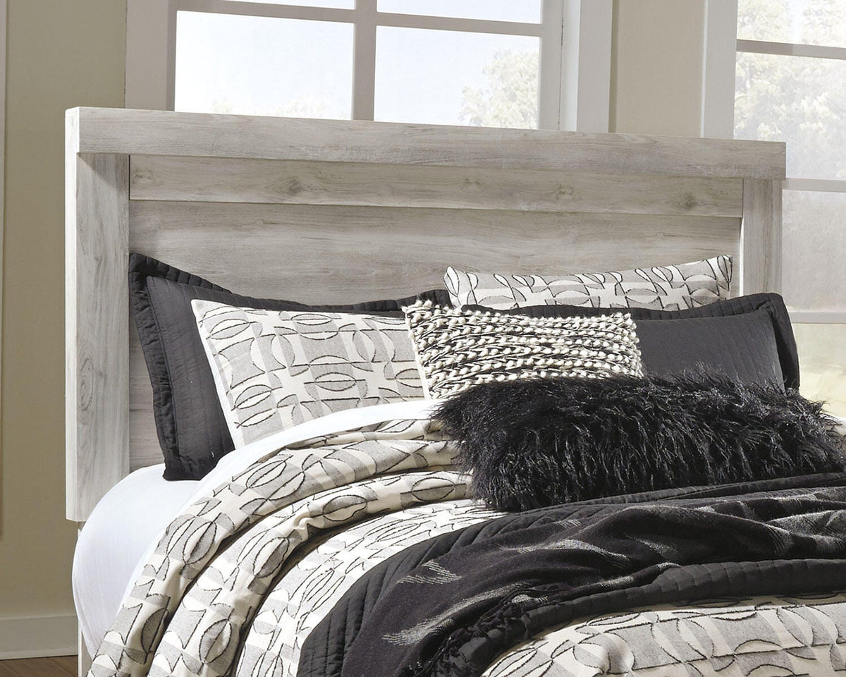 Bellaby Queen Panel Bed in Whitewash, lifestyle view