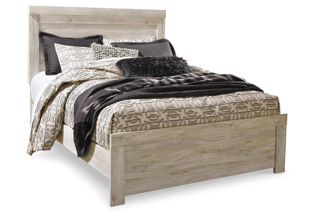 Bellaby Queen Crossbuck Panel Bed with Dresser