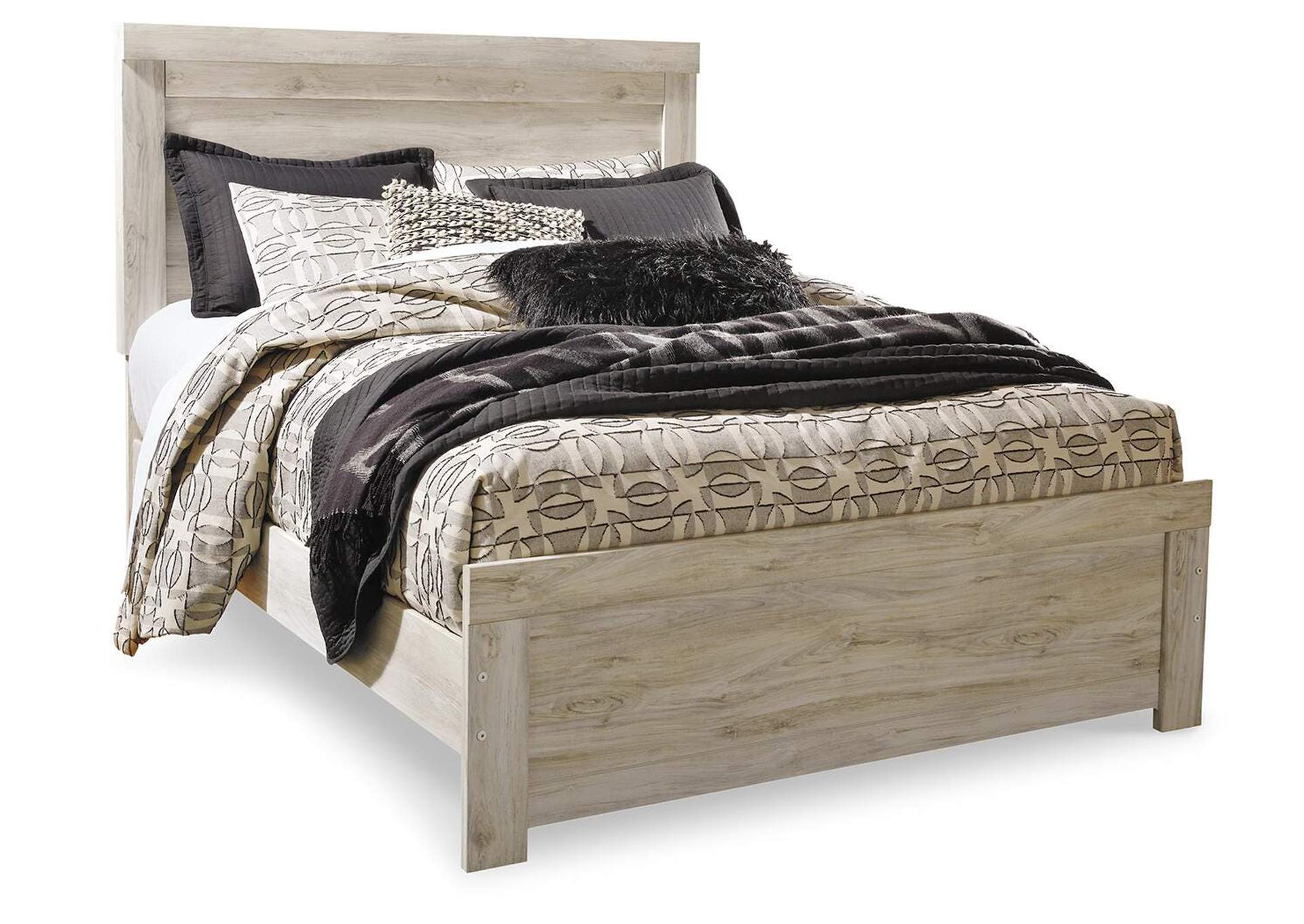 Bellaby Queen Crossbuck Panel Bed with Dresser