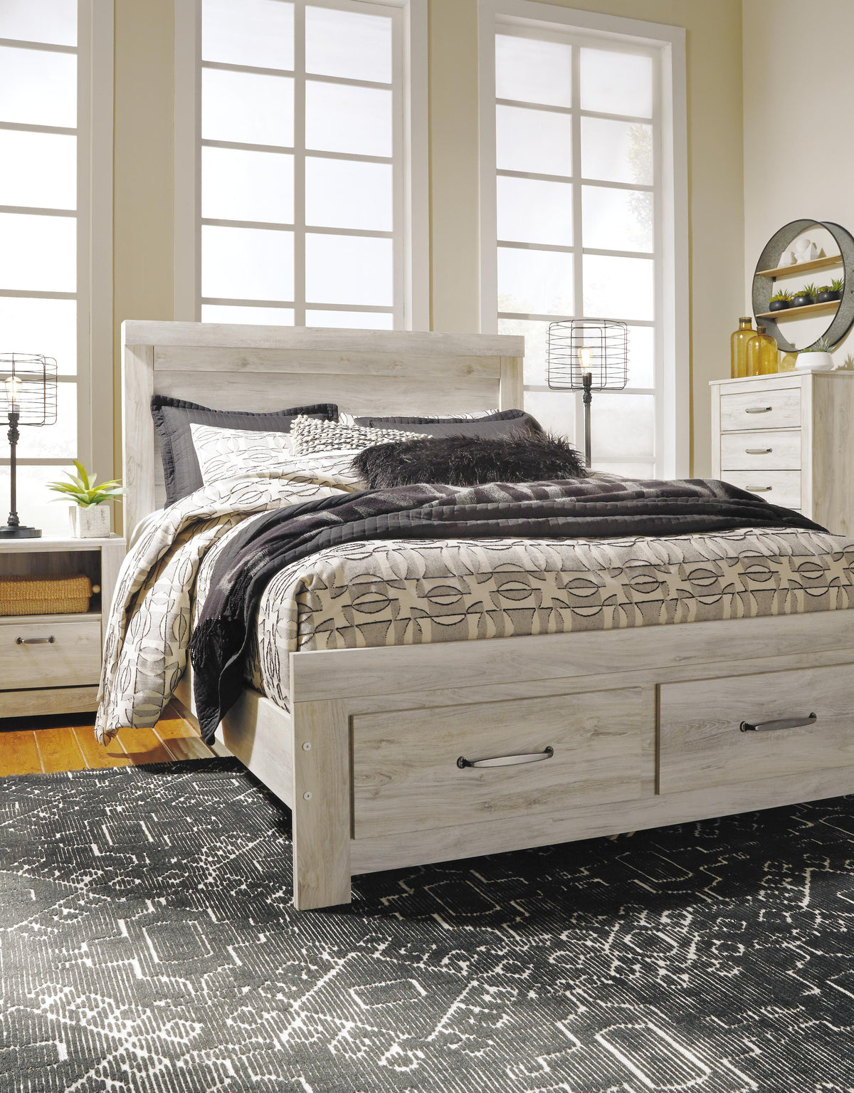 Bellaby Queen Platform Bed with 2 Storage Drawers - image 9