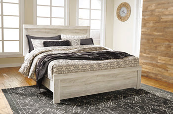 Bellaby King Panel Bed in Whitewash