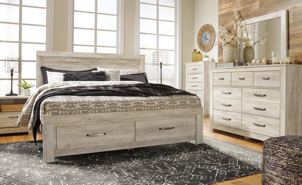 Bellaby King Platform Bed with 2 Storage Drawers - image 7