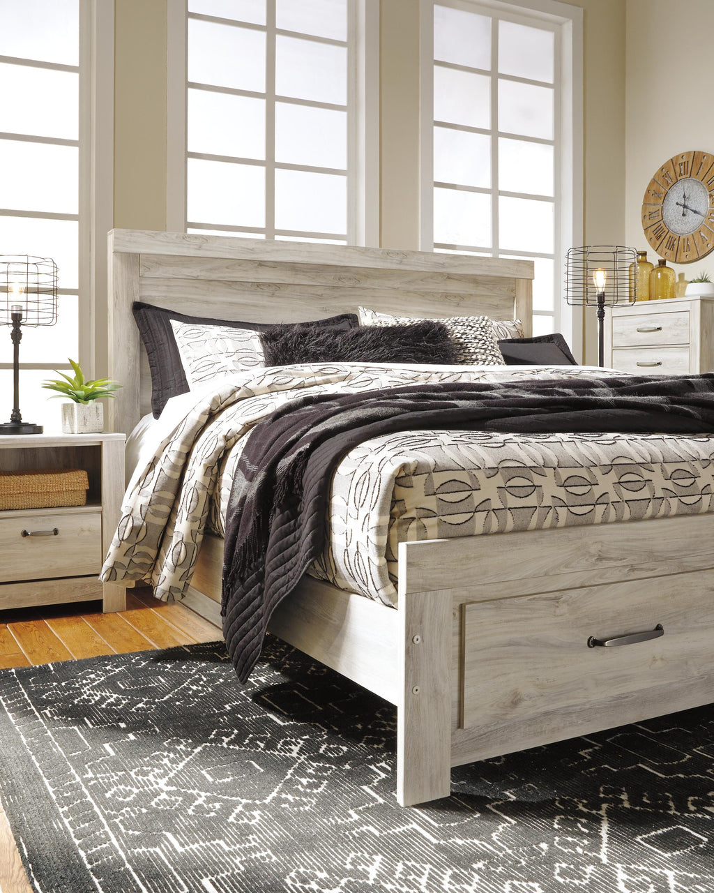 Bellaby King Platform Bed with 2 Storage Drawers - image 9