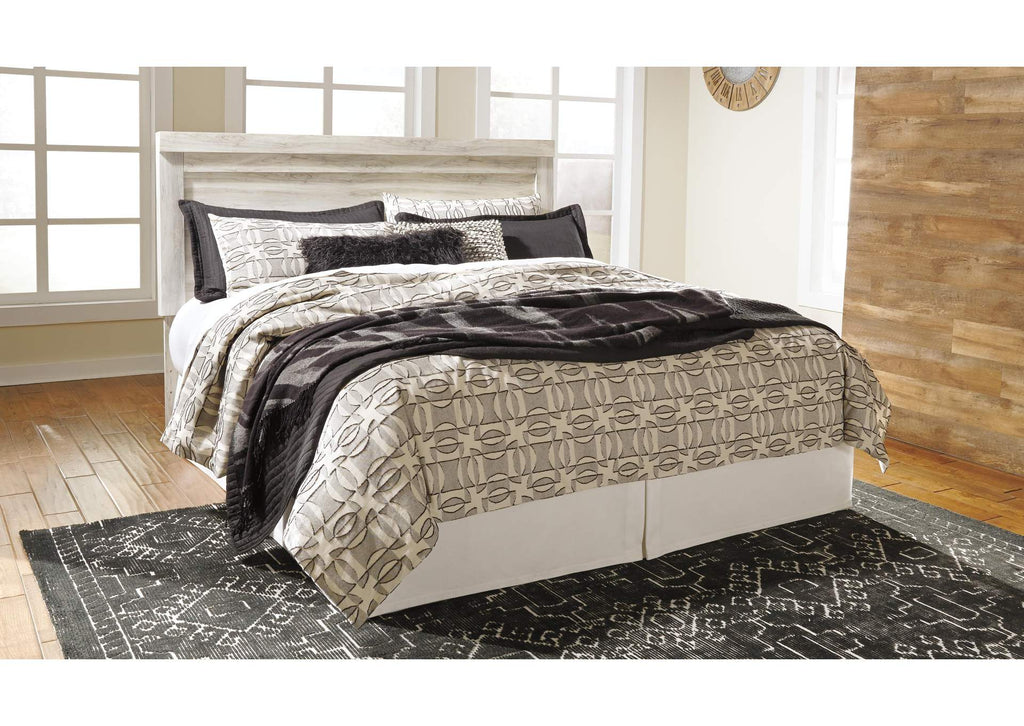 Bellaby King Panel Headboard Bed with Dresser