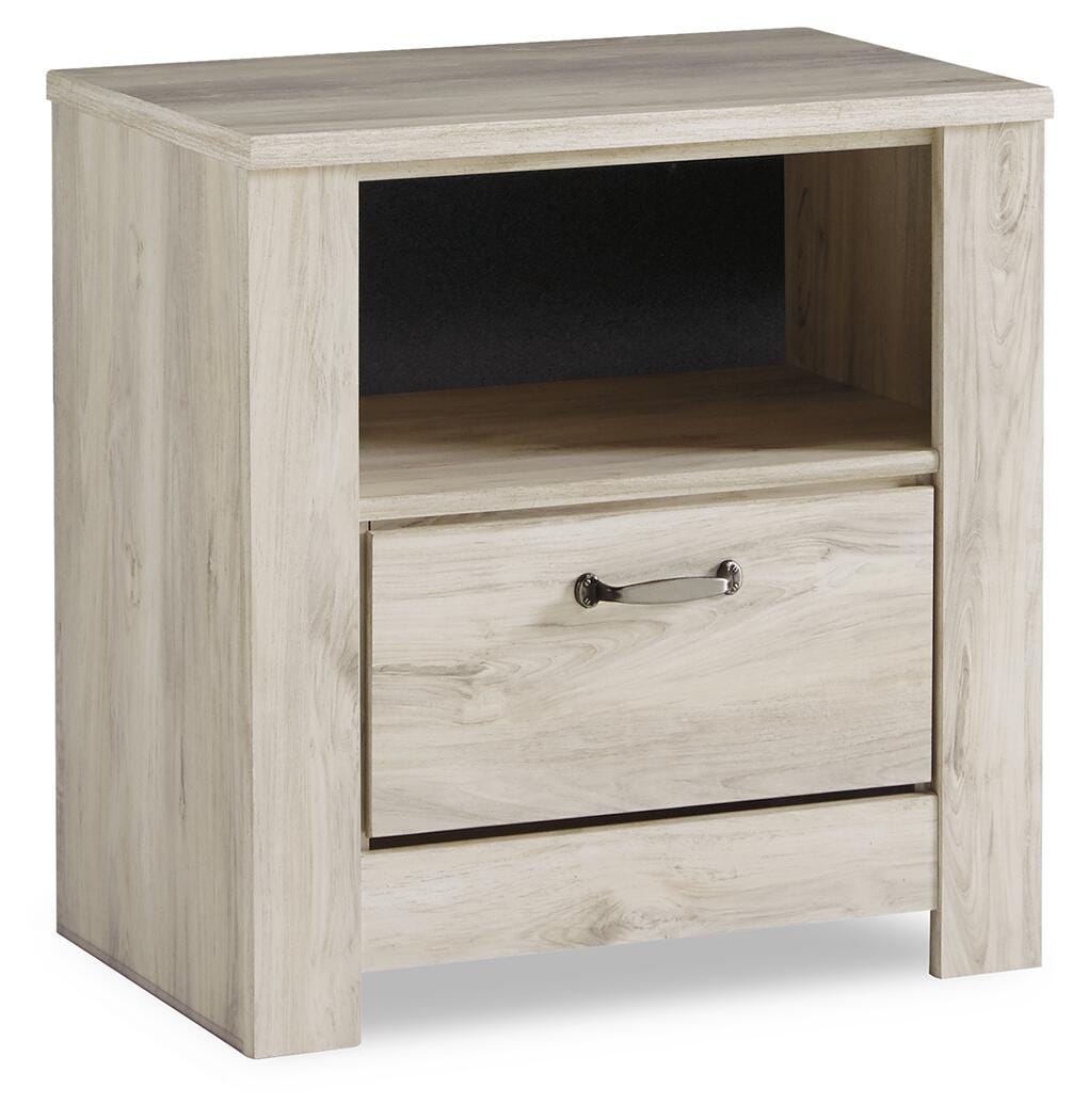 Bellaby Nightstand in Whitewash, alternate view 2